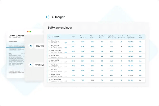 AI Recruitment Platform - Screenshot